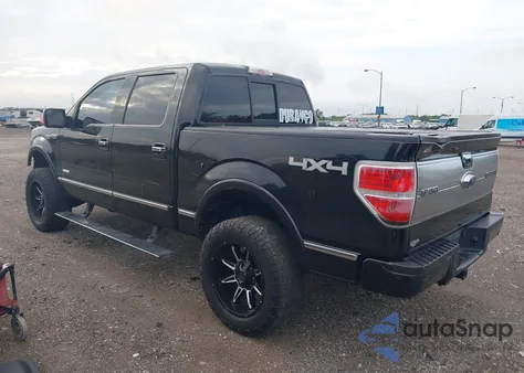 2013 Ford F-150 Platinum from USA, damaged, VIN 1FTFW1ET8DFC32981